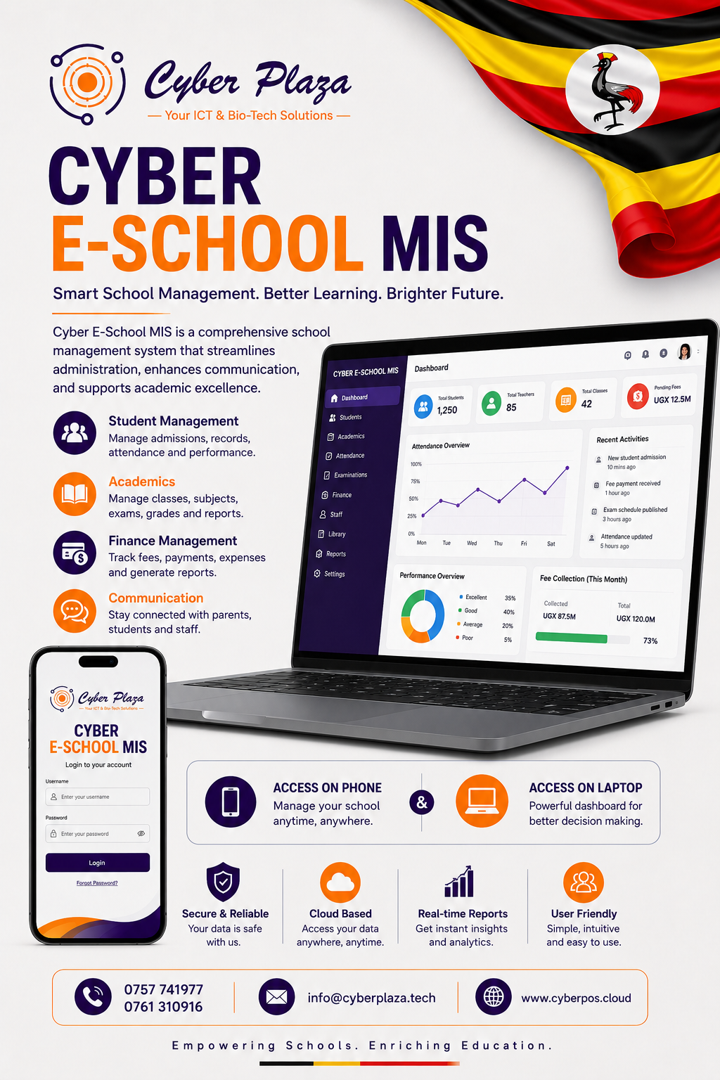 School Website & Student Portal